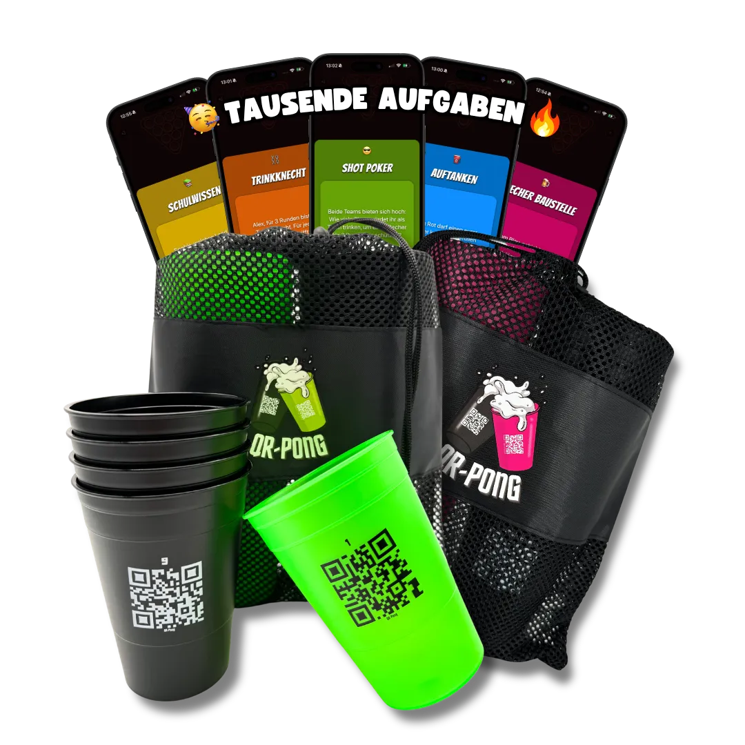 Offizielles QR-PONG Set